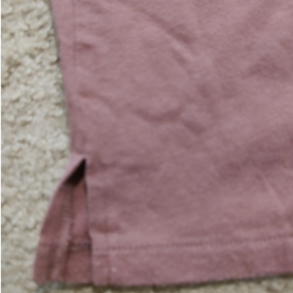 PINK Victoria's Secret Short Sleeve Crew Neck T Shirt Mauve Rose Size S - Picture 5 of 5